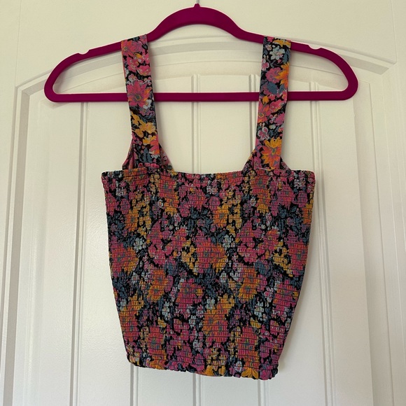 Dark Floral Free People Endless Love Tank - Picture 4 of 8